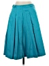Talbots Solid Teal Formal Skirt Size 0 (petite) - photo 1