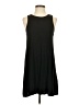 Color Thread Solid Black Casual Dress Size S - photo 1