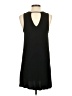 Color Thread Solid Black Casual Dress Size S - photo 2