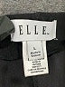 Elle 100% Polyester Solid Black Casual Pants Size L - photo 7