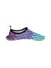 Assorted Brands Graphic Purple Teal Water Shoes Size 36 - 37 - photo 1