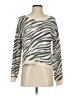 Yet Again Animal Print Ivory Pullover Sweater Size S - photo 1