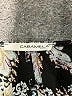 Caramela Paisley Gray Short Sleeve Blouse Size L - photo 7