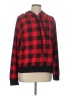 Just Love Plaid Red Pullover Hoodie Size L - photo 1