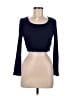 Shein Blue 3/4 Sleeve T-Shirt Size 6 - photo 1