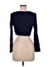 Shein Blue 3/4 Sleeve T-Shirt Size 6 - photo 2
