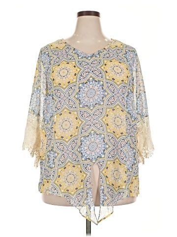 Westport 3/4 Sleeve Blouse (view 1)