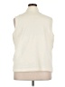 Blair 100% Polyester Ivory Vest Size 2X - photo 2