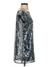 Libby Edelman 100% Polyester Silver Sleeveless Top Size S - photo 4