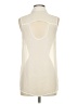Bisou Bisou 100% Polyester Ivory Sleeveless Blouse Size XS - photo 2