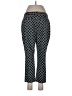 Worthington Print Teal Casual Pants Size 10 - photo 2