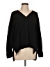 Primark 100% Polyester Black Long Sleeve Blouse Size 10 - photo 1