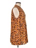 CAbi 100% Polyester Orange Sleeveless Blouse Size L - photo 4