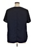 Emery Rose 100% Polyester Black Short Sleeve Blouse Size 1X - photo 2