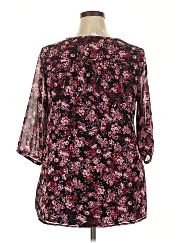 Isabel Maternity 3/4 Sleeve Blouse (view 2)