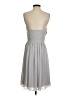 Ann Taylor 100% Polyester Solid Gray Cocktail Dress Size 2 - photo 2