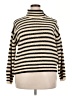 J.Crew Stripes Tan Turtleneck Sweater Size XXL - photo 1