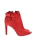 Louise Et Cie Red Ankle Boots Size 8 - photo 1