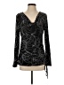 Worthington Black Long Sleeve Blouse Size S - photo 1