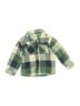Carter's 100% Polyester Plaid Green Long Sleeve Button-Down Shirt 12-18 MO / 18 MO - photo 1