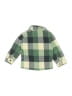 Carter's 100% Polyester Plaid Green Long Sleeve Button-Down Shirt 12-18 MO / 18 MO - photo 2