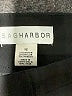 Sag Harbor Solid Black Dress Pants Size 12 - photo 7