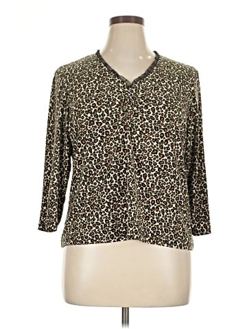 Dialogue 3/4 Sleeve Blouse (view 1)
