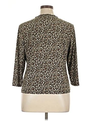 Dialogue 3/4 Sleeve Blouse (view 2)