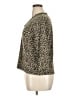 Dialogue Animal Print Brown 3/4 Sleeve Blouse Size XL - photo 5