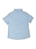 Unbranded 100% Cotton Solid Blue Short Sleeve Button-Down Shirt Size 130 cm / US 8 - photo 2