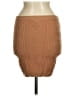 Daisy Solid Brown Tan Casual Skirt Size M - photo 2