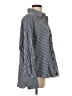 Monrow Stripes Silver Long Sleeve Blouse Size S - photo 4