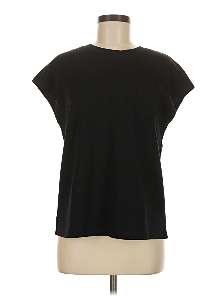 Pre-owned Miholl Sleeveless T-shirt In Black