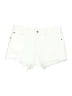 Unbranded 100% Cotton Hearts White Ivory Denim Shorts Size 30 waist - photo 1