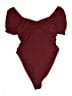 Shein Burgundy Bodysuit Size M - photo 1