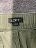 Ann Taylor LOFT 100% Lyocell Green Cargo Pants Size M - photo 7