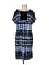 Danillo Boutique Graphic Blue Casual Dress Size M - photo 1