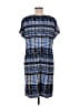 Danillo Boutique Graphic Blue Casual Dress Size M - photo 2