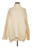 Express Ivory Turtleneck Sweater Size M - photo 1