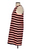Everly 100% Polyester Stripes Orange Casual Dress Size S - photo 5