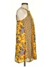 Miami 100% Polyester Paisley Yellow Casual Dress Size XS - photo 4