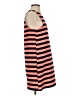 Everly 100% Polyester Stripes Orange Casual Dress Size S - photo 4
