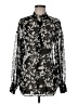 Mossimo 100% Polyester Black Long Sleeve Blouse Size M - photo 1