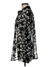 Mossimo 100% Polyester Black Long Sleeve Blouse Size M - photo 5