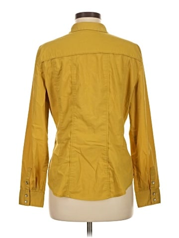 7th Avenue Design Studio New York & Company 3/4 Sleeve Button-Down Shirt (view 2)