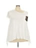 Unbranded Ivory Short Sleeve T-Shirt Size 3X - photo 1