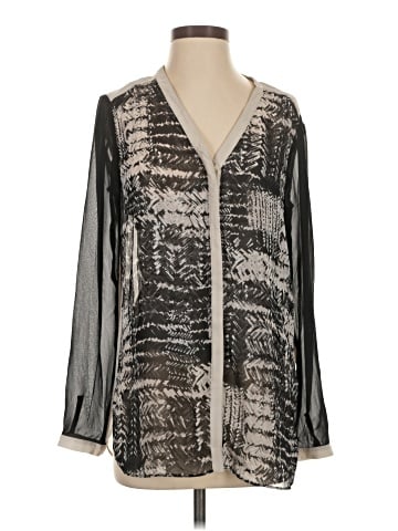 DKNYC Long Sleeve Blouse (view 1)
