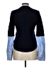 Veronica Beard 100% Merino Wool Blue Long Sleeve Top Size L - photo 2