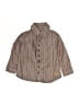 Assorted Brands 100% Cotton Tweed Brown Long Sleeve Button-Down Shirt 18-24 MO / 24 MO - photo 1