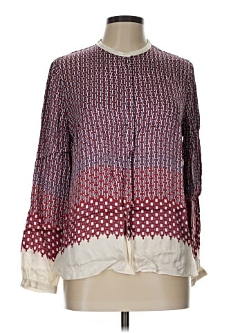 Massimo Dutti Long Sleeve Blouse (view 1)